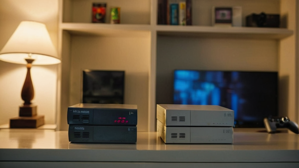 ゲーム本編の2つの版をイメージした写真