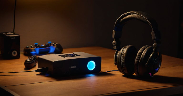 ゲーム周辺機器をイメージした写真