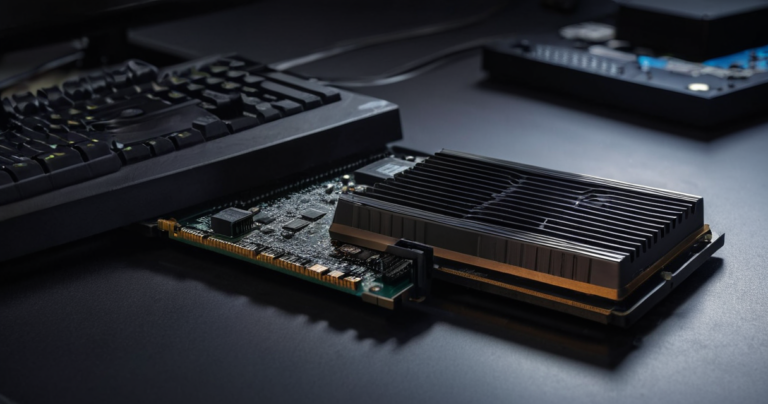 M.2 SSDとゲーム機のイメージ