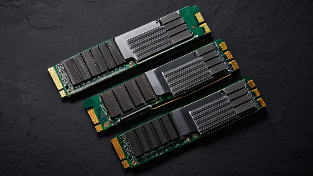 複数のSSDを比べるイメージ