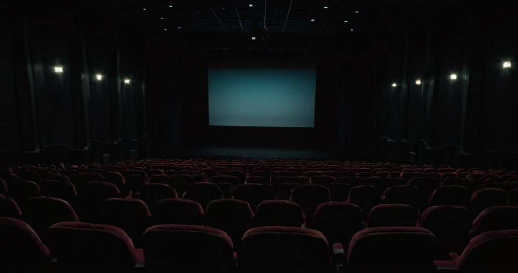 映画館をイメージした写真