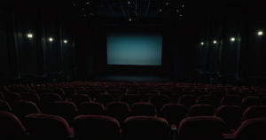 映画館をイメージした写真
